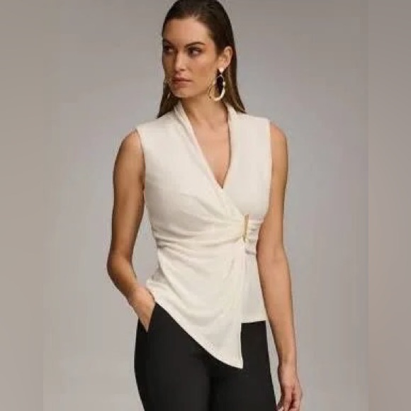 Michael Kors: Cream Top Size L